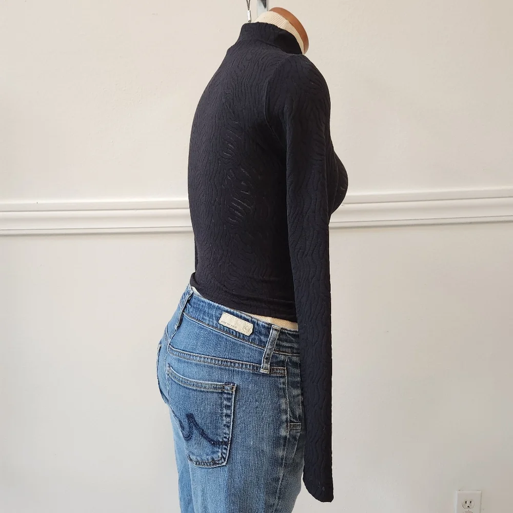 Babaton shapelace mockneck longsleeve - Picture 8 of 14